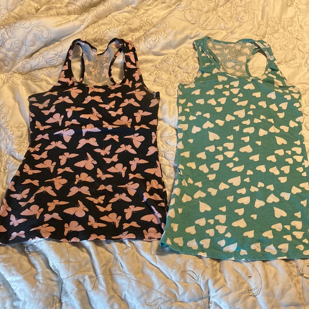 (2) Rue 21 racerback tank tops
